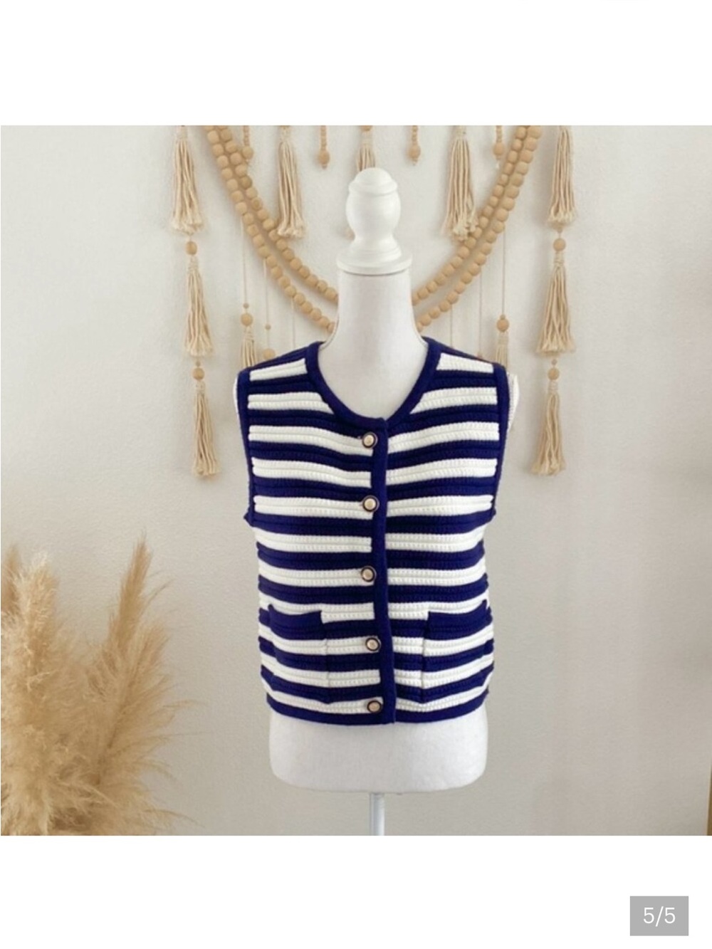 JOIE OLD MONEY SLEEVELESS CARDIGAN SZ M